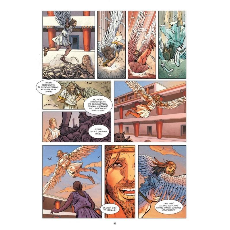 Dedal i Ikar interpretacja mitu