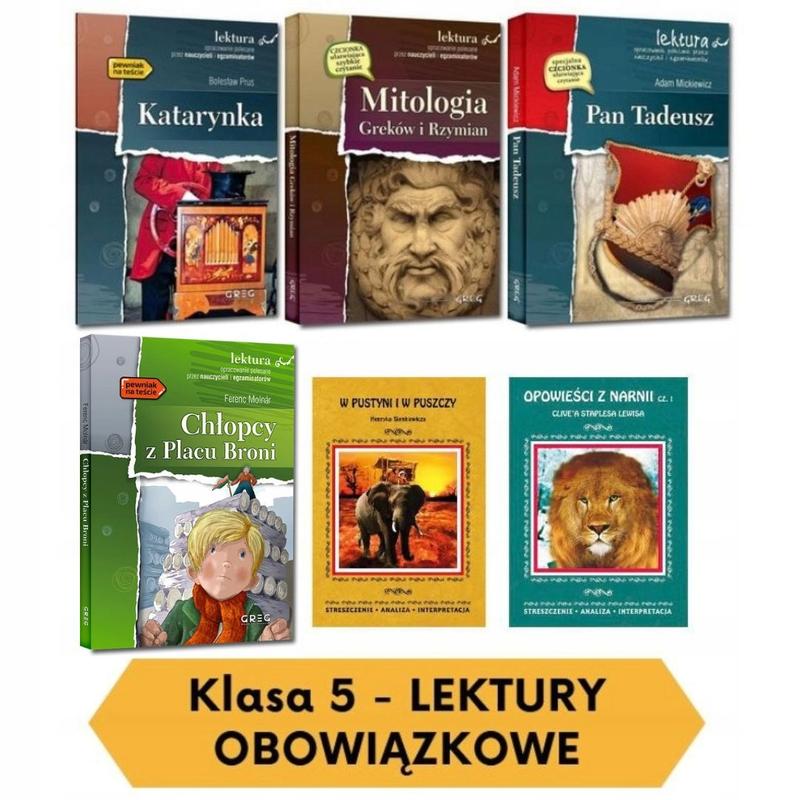 Lektury obowiązkowe na egzamin ósmoklasisty