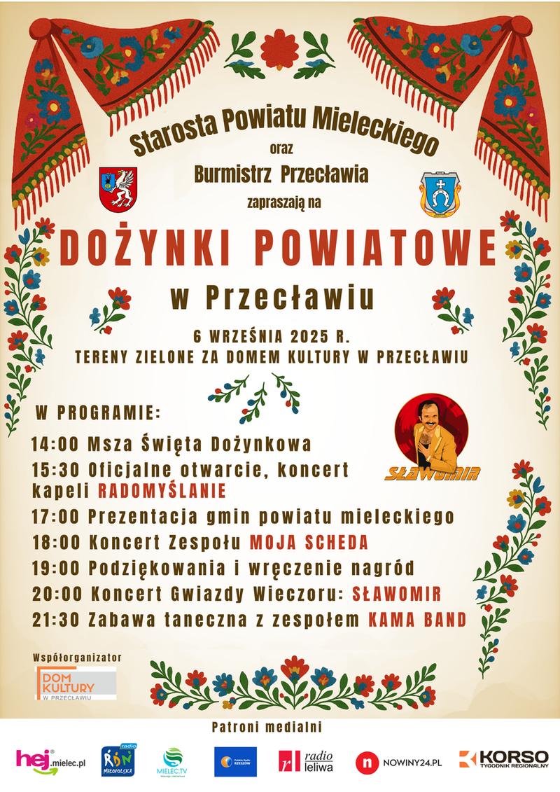 Poezja na dożynkach gminnych