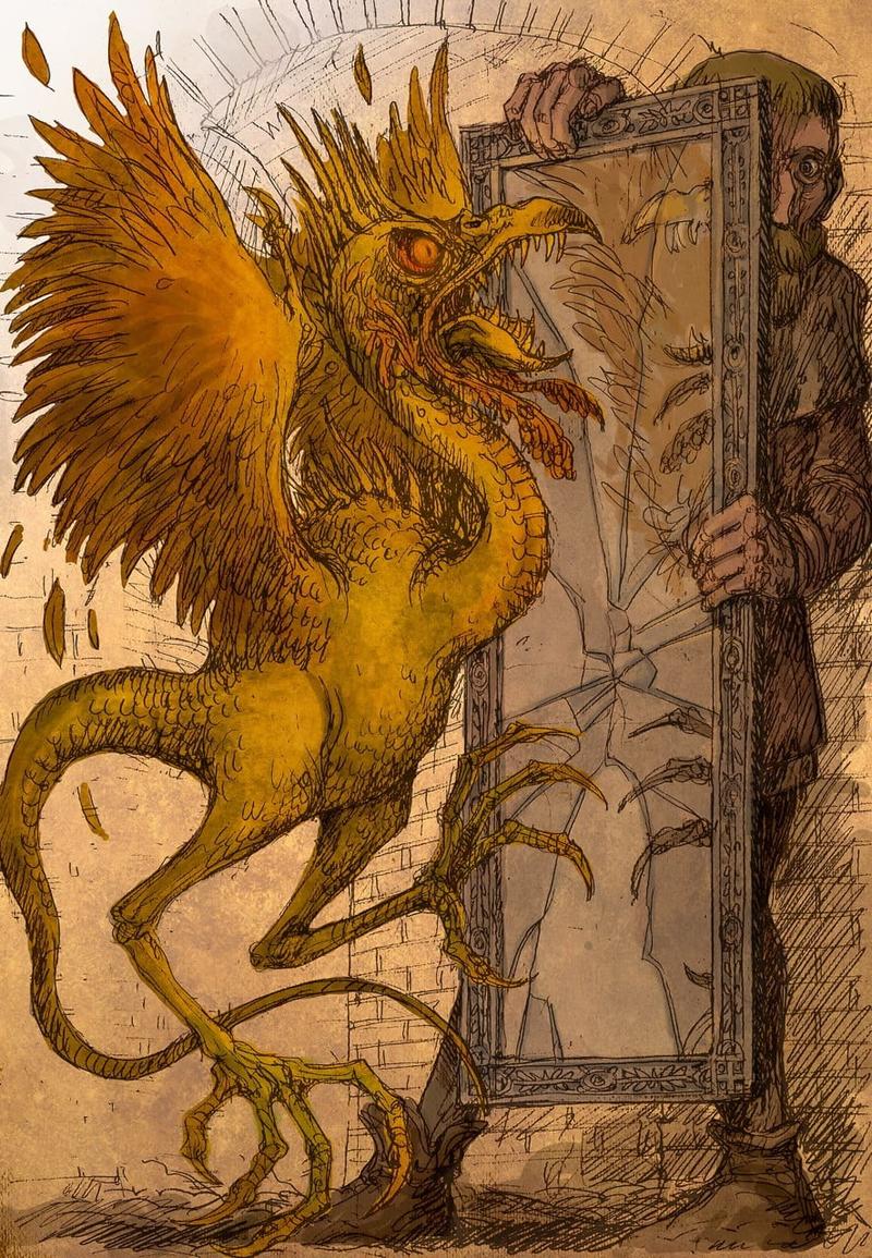 Symbolika bazyliszka w literaturze