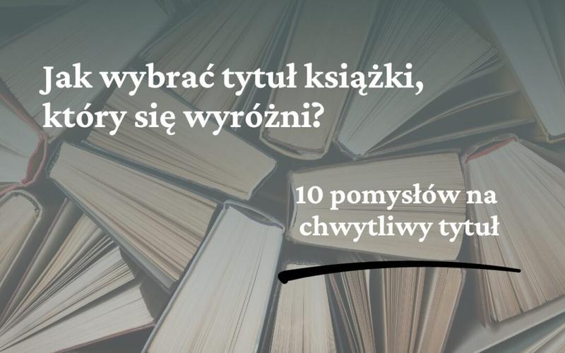 Tworzenie tytułów książek