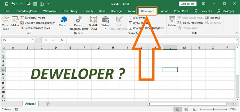 Excel zwijanie wierszy