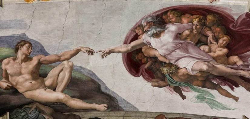 Michał Anioł w literaturze