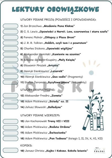 Lektura na egzaminie